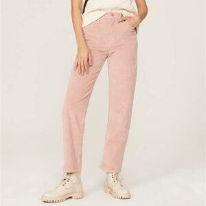 EUC Madewell The Perfect Vitange Straight Jean Pink Corduroy Pants Sz 29 8 $128